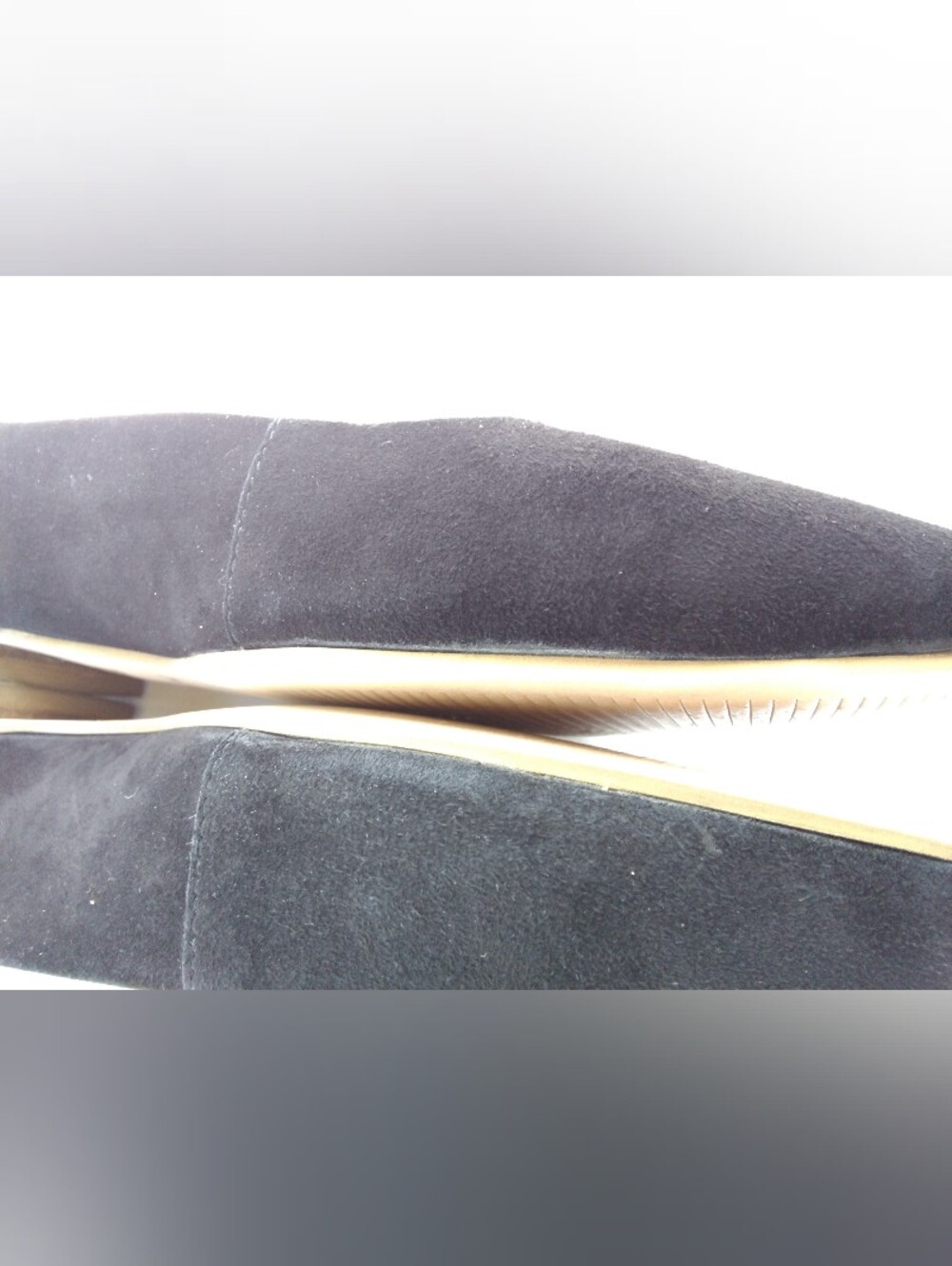 Boden Slingback Flats Black Suede Pointed Toe Bow Shoes Women’s Size EU 39.5 - Picture 12 of 15